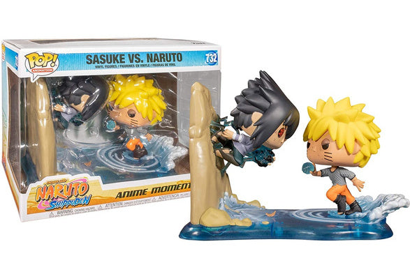 Funko Pop! Animation Naruto Shippuden Sasuke vs Naruto Anime Moment (Gamestop Exclusive) #732