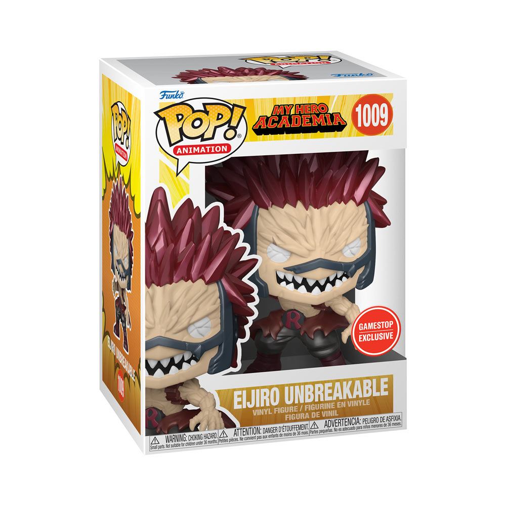 Funko Pop! Animation My Hero Academia Eijiro Unbreakable (Gamestop Metallic) #1009