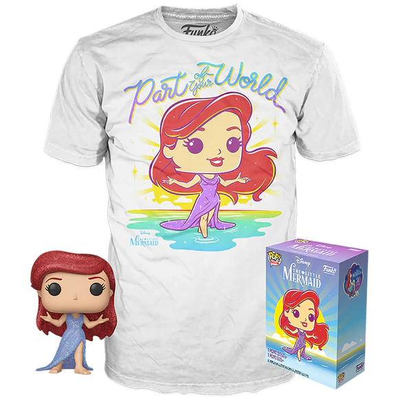 Funko Pop! Disney Pop Tee Ariel #564 SIZE S