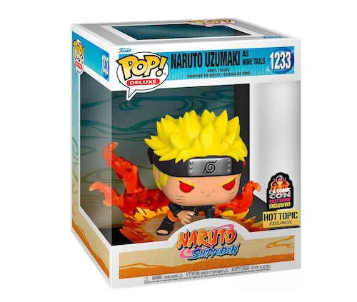 Funko Pop! Animation Naruto Shippuden Naruto Uzumaki as Nine Tails 2022 LACC Hot Topic Exclusive #1233