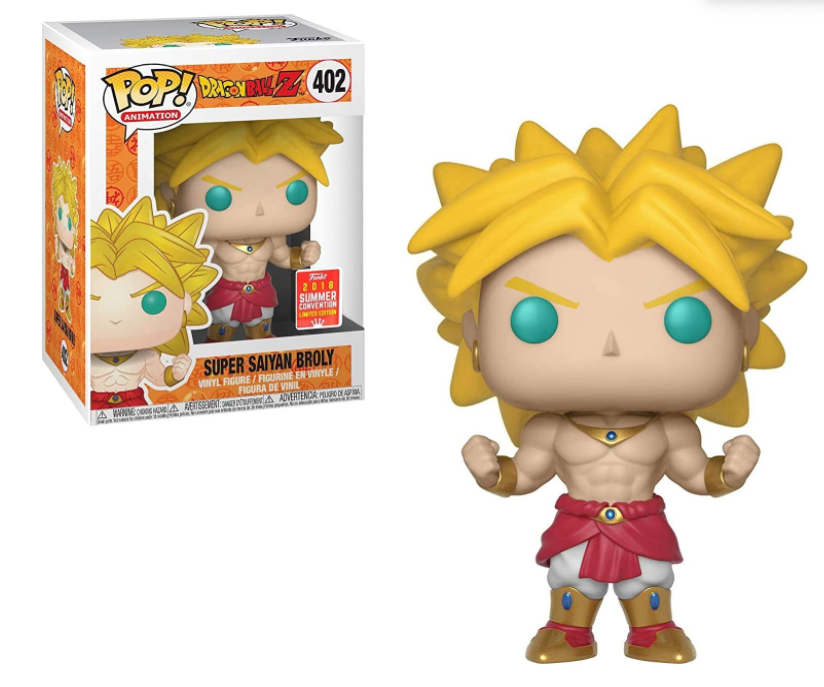 Funko Pop! Animation DragonBall Z Broly (Super Saiyan) #402