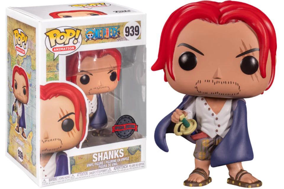 Funko Pop! Animation One Piece Shanks Special Edition #939