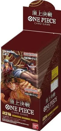 One Piece TCG Japanese Box OP-02 Paramount War 24 pack